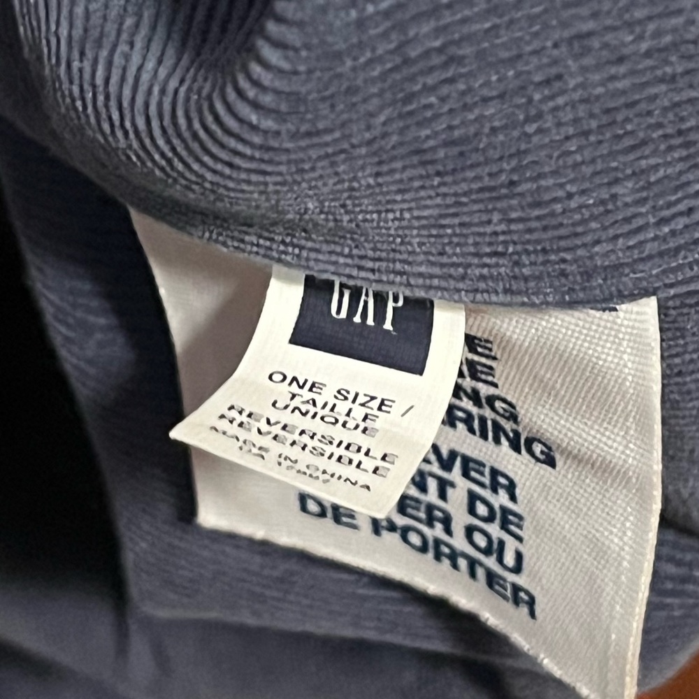GAP Y2K Reversible Denim/Corduory Hand Bag - Picture 9 of 12